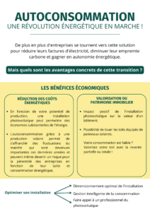 Autoconsommation, une révolution énergétique en marche. brochure